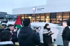 Iceland Protest Agains Israel